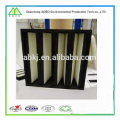 F8 V Shape Pleated Hapa Air Filter For Air Conditioner